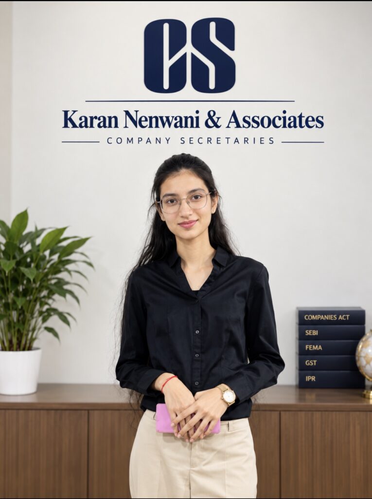 Tanu Nagar, Senior Article Assistant at Karan Nenwani & Associates